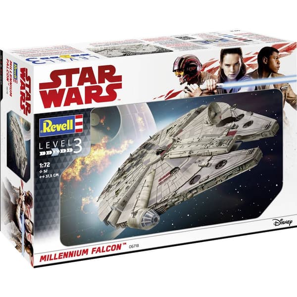 Revell 06718 Millenium Falcon Science Fiction byggsats 1:72