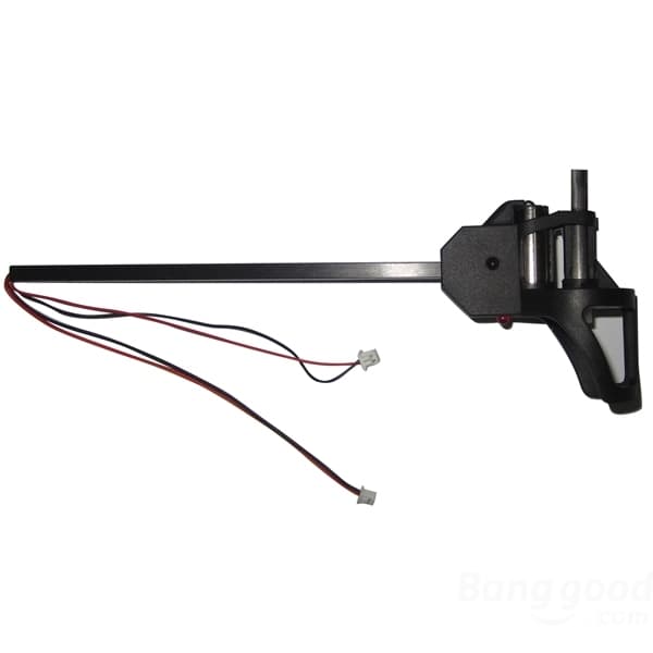 U817A-03 Komplet arm - med uret / rød