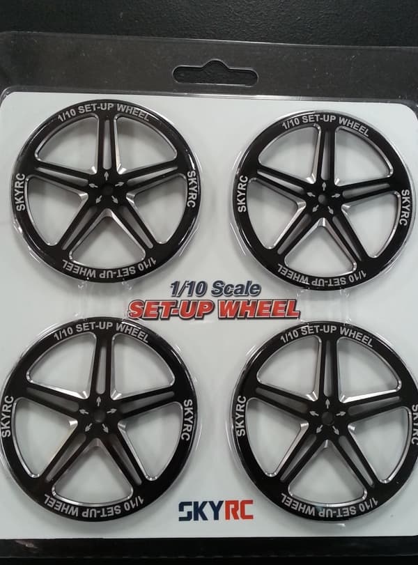 SkyRC 1/10 Set Up Wheel 4pcs