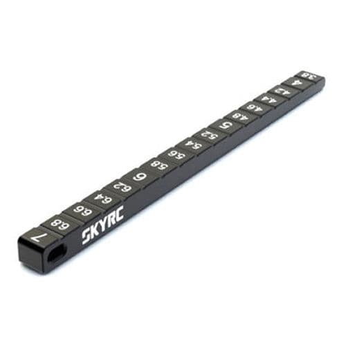 SkyRC Chassis Ride Height Gauge Blue 3.8-7.0mm