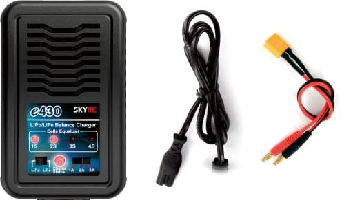 SkyRc E430 LiPo/Life Afbalanceringslader 2-4S 220V