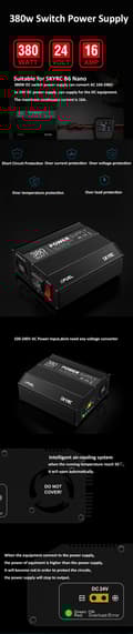 Miniatyrbild 3 av 3: SkyRC eFuel PowerSupply 16A / 380W