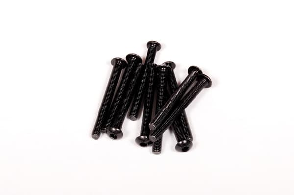 AXA121 Hex Knapphuvud M3x30mm - 10st