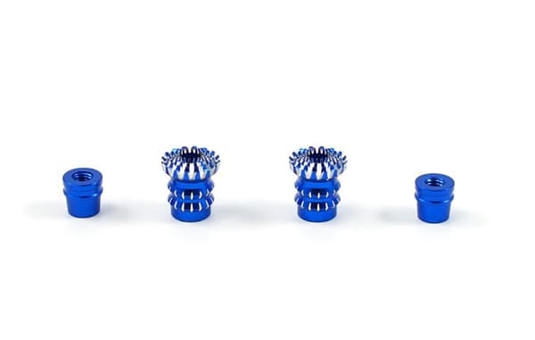 FrSky M4 Stick End Lotus Blue. 2stk
