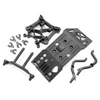HPI-85234 skyddsplatta / bodymount / shock tower s
