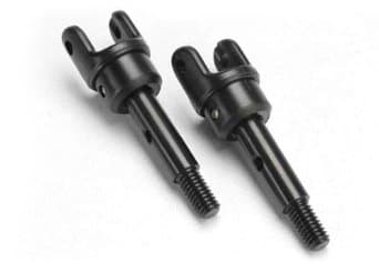 TRX-5553 Stub axles, (rear) (2)