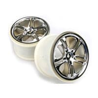 TRX-5172X Wheels, SS (split spoke) 3.8 (chrome)