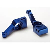 TRX-1952X Carriers, stubaxle blue anodized - 2pcs