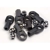 TRX-2742 Rod ends, long (6)/ hollow ball connector