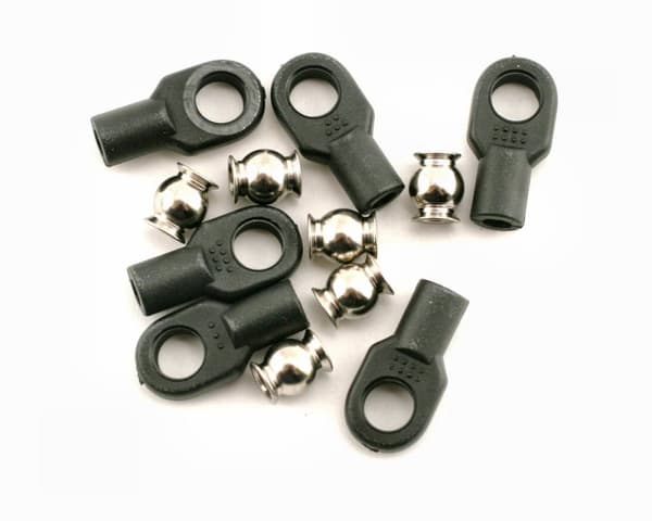 TRX-5349 Rod ends, small, with hollow balls (6) (