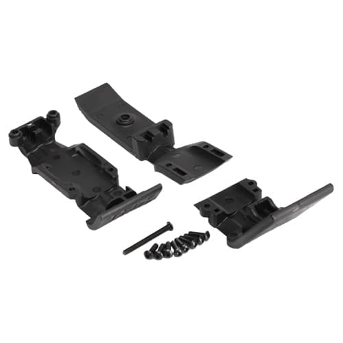 TRX-5337 Skid plate set, front (2 pieces, plast