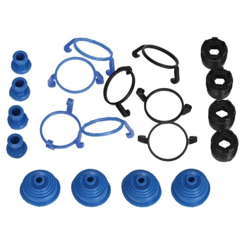 TRX-5378X Pivot ball caps (4)/ dust boots, rub