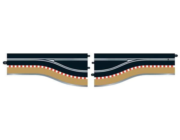 Scalextric C7014 - Pit Lane - Left hand side