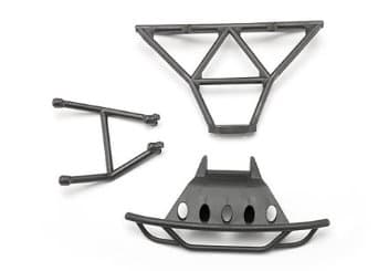 TRX-7035 Bumpers, front (1)/ rear (1)/ 2.5x14mm