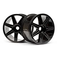 HPI-101156  Svart Chrome Trophy Truggy Wheel