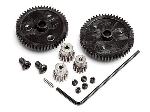 HPI-105521 Spur Gear Set (2) Pinion Gear (3)