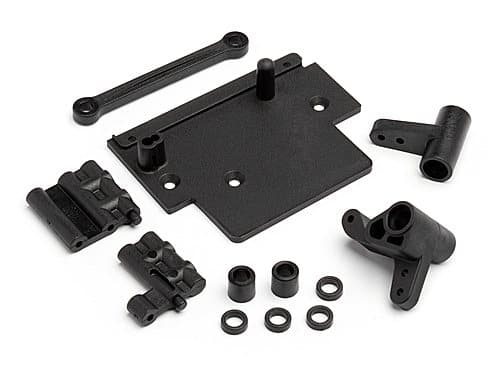 HPI-101662 ESC Plate & Steering Bellcrank
