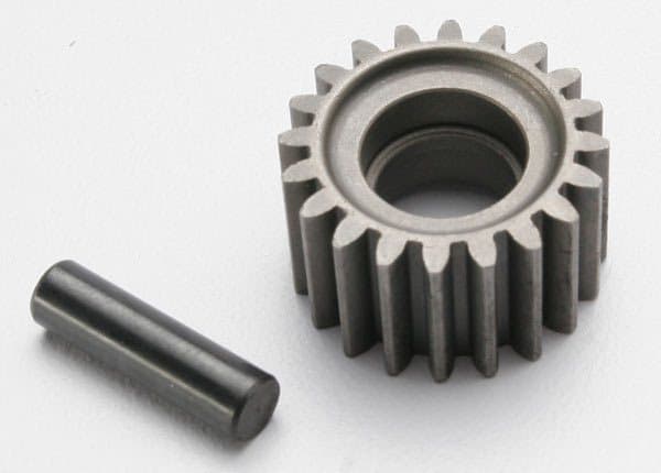 TRX-3996X Idler gear, 20-tooth/ idler gear shaft