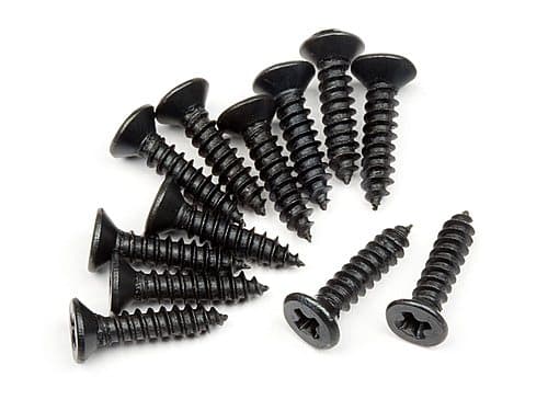 HPI-101273 TP. Plattskruv M2.6x12mm - 12 st