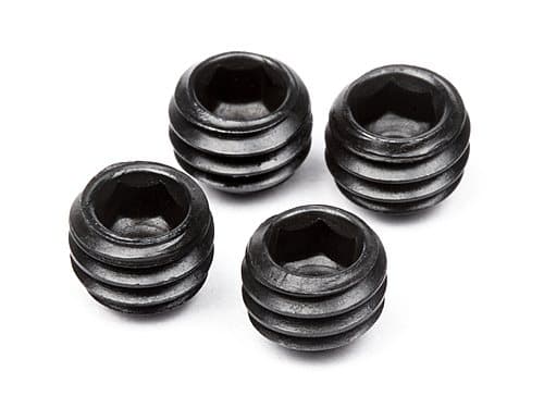 HPI-100555 Set Screw M4x3mm - 4 stk