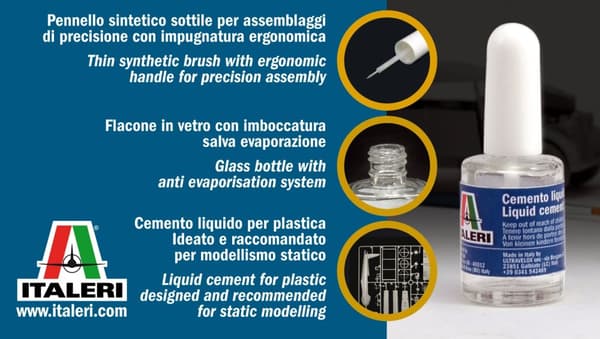 ITALERI Plastlim flytende - 15ML