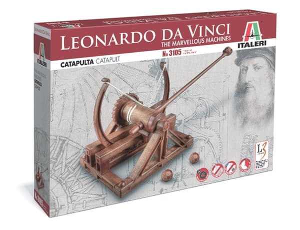 ITALERI - Catapult - Leonardo Da Vinci