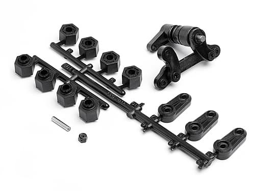 HPI-105300 Steering Arm/Servo Saver Set