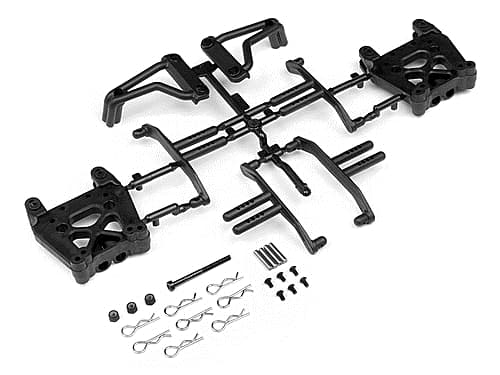 HPI-105312 Shock Tower/Body Mount/Roll Bar set