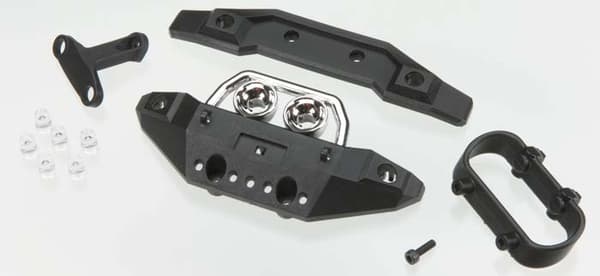 TRX-7235 Bumper, front (1)/ rear (1)/ bumper moun