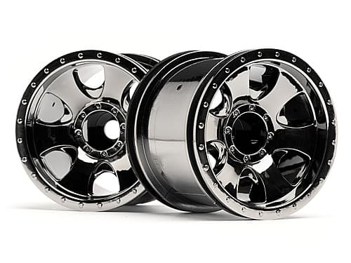HPI-105280 Warlock Wheel Black Chrome