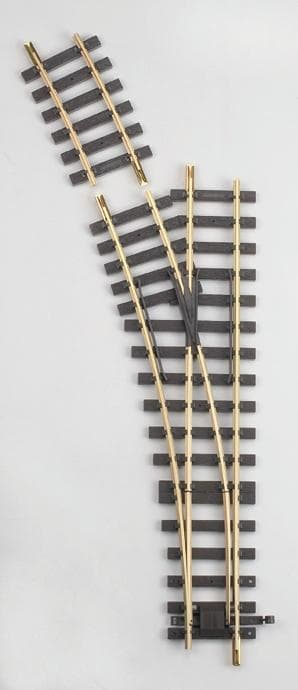 G-Scale Rails - Kuglepenne til venstre R5