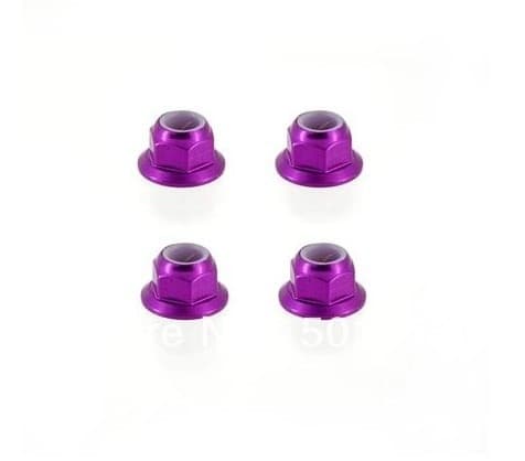 HSP-02190 / HSP-102049 Alu Lock Nut M4 - 4pcs
