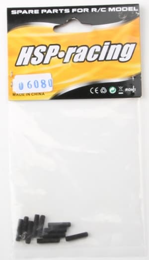 HSP-06080 M3x12 Grub Hex Skruv