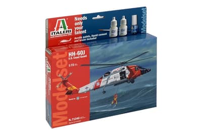 ITALERI 1:72 - HH-60J Coast Guard - Komplet sæt