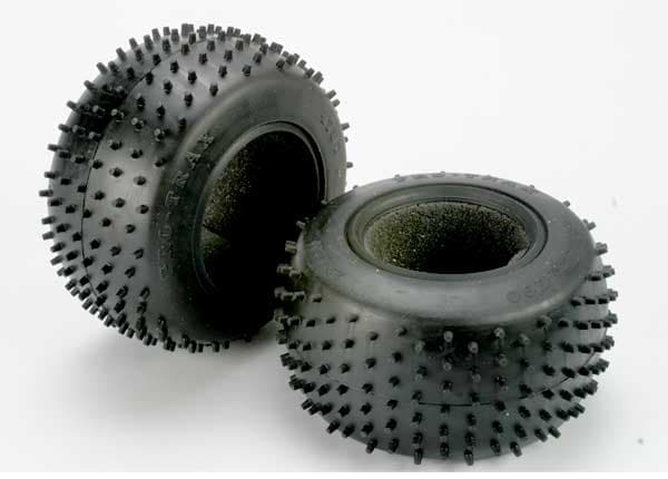 TRX-4790R Tires, Pro-Trax spiked 2.2inch (soft)