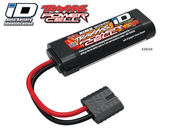 7.2V 1200mAh - miniSP - Ni-Mh Traxxas iD-kontakt