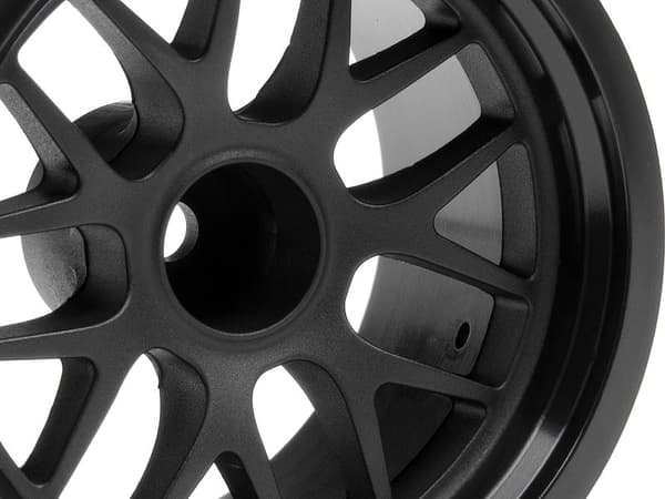 HPI-109155 BBS Spoke Wheel 48x34mm sort
