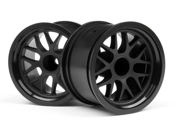 HPI-109155 BBS Spoke Wheel 48x34mm sort