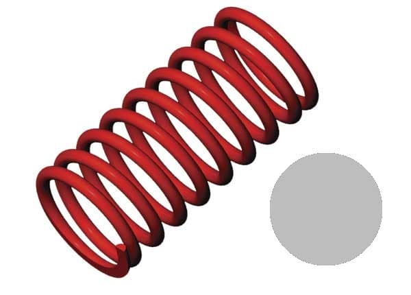 TRX-5442 Spring, Shock Red (GTR) 4.9 Rate
