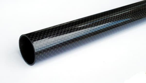 Karbonrør vevd 3K - 10x 8x1000mm - Bronto