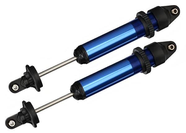 TRX-7761 Shocks, GTX Aluminum Blue-Anodized (2)