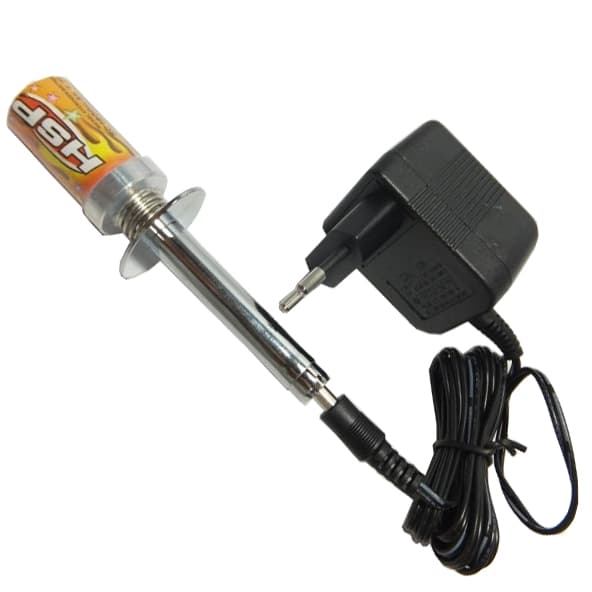 HSP glödstift med laddare 1800mAh