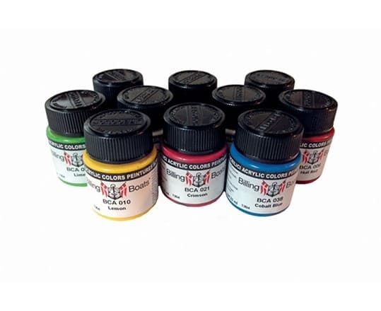 Billing Boats maling - 22ml - Sea Blue