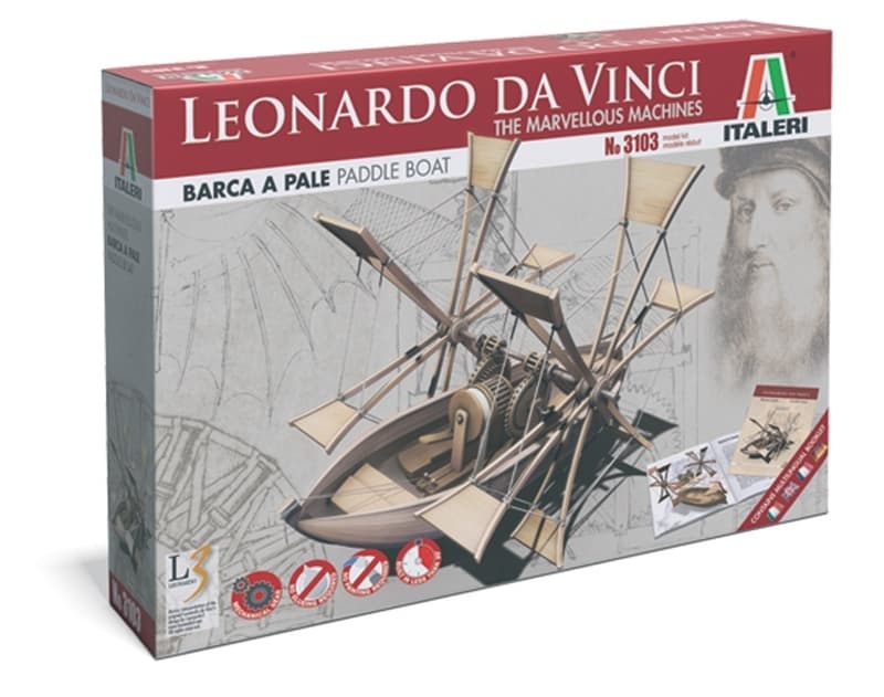 ITALERI - Paddelbåt - Leanardo Da Vinci