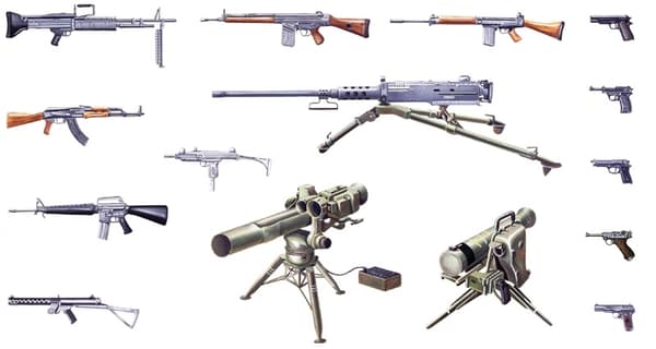 ITALERI 1:35 - Modern Light Weapons Set