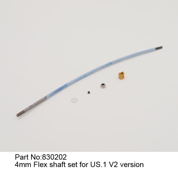 JW830202 4mm Flex shaft set for US.1 V2