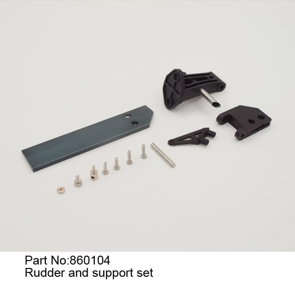 JW860104 Rudder and support set