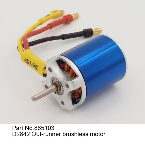 JW865103 D2842 Utrullningsborstlös motor