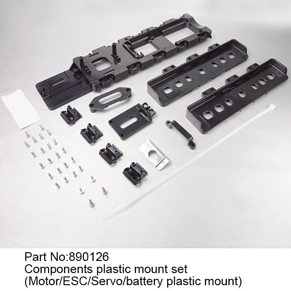 JW890126 Komponenter plastic mount sæt