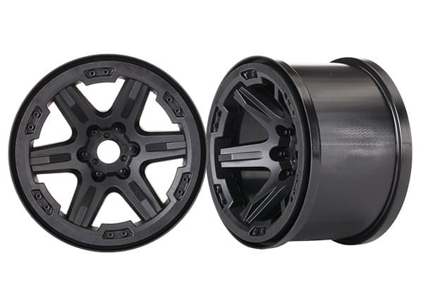 TRX-8671 Hjul Karbid 3.8 tum Svart 17mm (2)